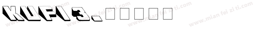 kufi 3字体转换